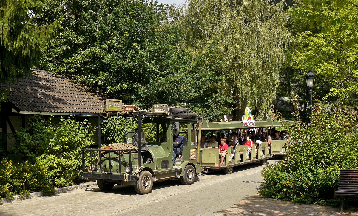 . Ein ganz besonderer Petit Train im Freizeitpark von Coo. 03.08.2010 (Hans)