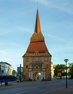Das Steintor in der Hansestadt Rostock am 14.05.2022.